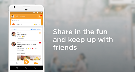 تطبيق سوارم  Foursquare Swarm 3