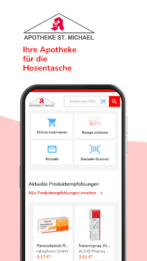 Android application Apotheke St. Michael MG screenshort