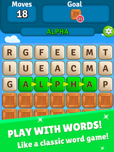Alpha betty Scape - Word Game