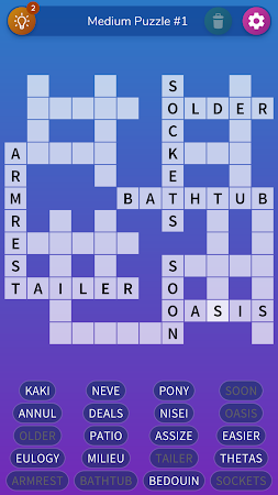 Game screenshot Fill-in Crosswords Unlimited hack