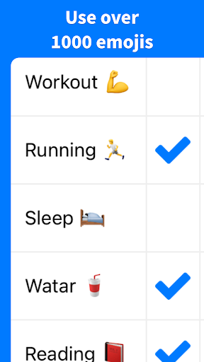 Screenshot of Habit Check Calendar