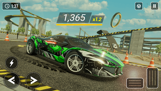 Car Games 3D Stunt Race Master