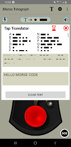 Screenshot 12 Morse Code Telegraph Keyer android