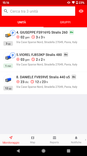 Android application Topfly IoT screenshort