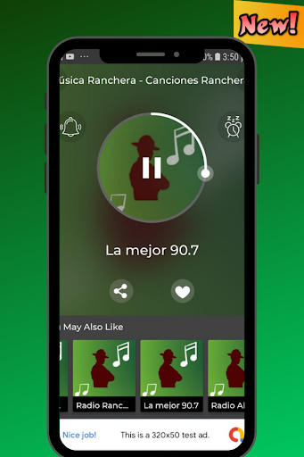 Música Ranchera Mexicana App Screen 3