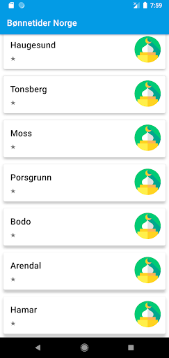 Azan Norge - Bønnetider Norge Screen 3
