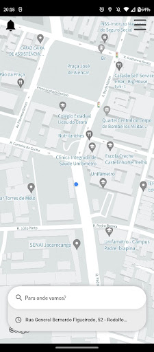 Android application Drive Car - Passageiro screenshort