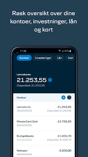 Android application Mobilbank NO – Danske Bank screenshort