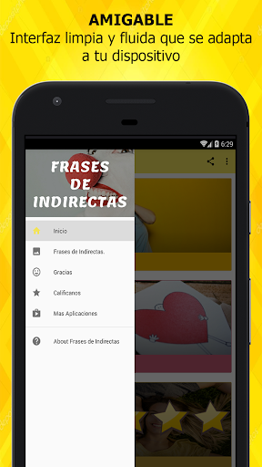 Android application Frases de Indirectas screenshort