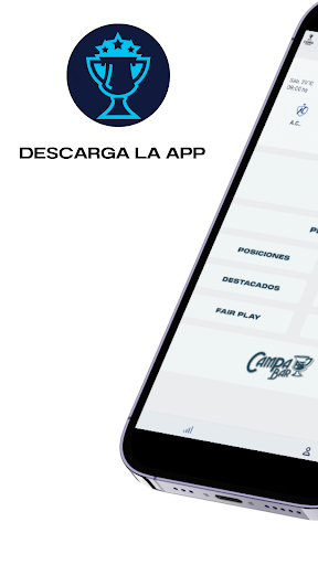 Android application Campa Futbol screenshort
