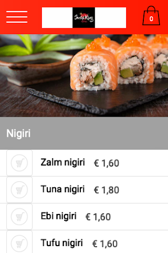 Android application Sushi King Zoetermeer screenshort