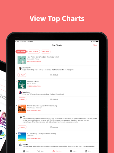Podyssey Podcast Discovery App
