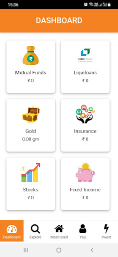 Android application CAPSEC WEALTH screenshort