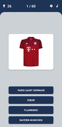 Guess the Soccer Logo Quiz Screen 3