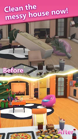 Game screenshot House Clean Up 3D- Decor Games mod apk