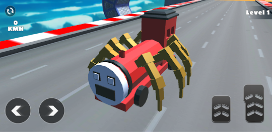 Choo Spider Train Monster