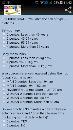 Android application NURSING ASSESSMENT. screenshort