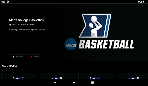 Screenshot of TGTVS Now