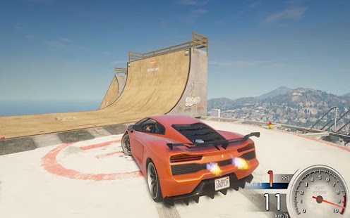 Ramp Car stunt Car Racing 3d Screenshot