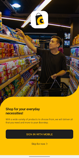 Android application GannaMart – online grocery sho screenshort