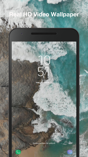 Aerial Real Beach Wallpaper Screen 3