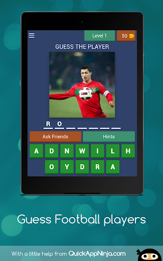 Guess Football Players