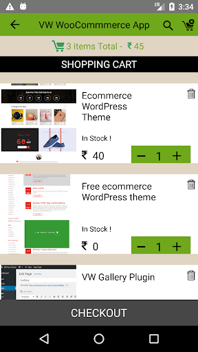 VW WordPress Themes Screen 2