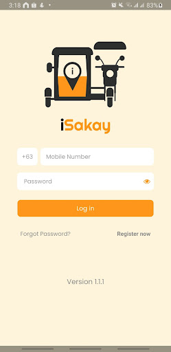 Android application iSakay screenshort