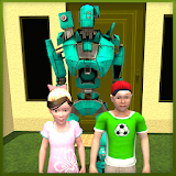 Virtual Robot Family Sim icon