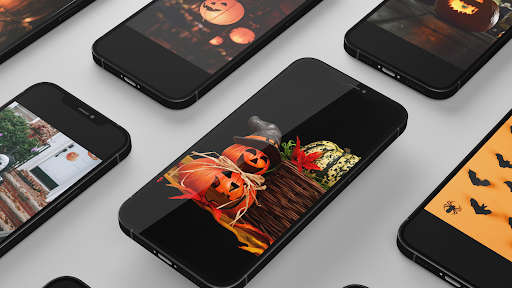 Android application Cute halloween wallpapers 4k screenshort