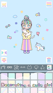 تحميل لعبة Pastel Girl مهكرة 2023 للاندرويد 2