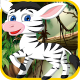 Zebra Jungle Run icon