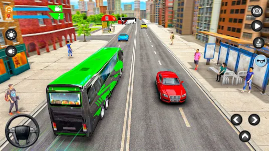 미국 버스 시뮬레이터: 버스 게임 3D