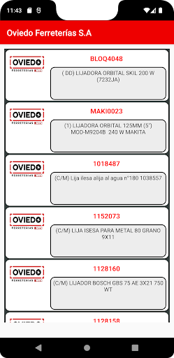 Stock Oviedo Screen 3