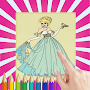 Princess Coloring Book: free coloring games