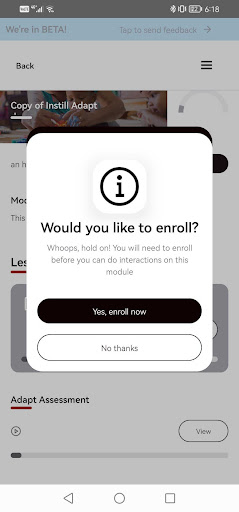 App preview