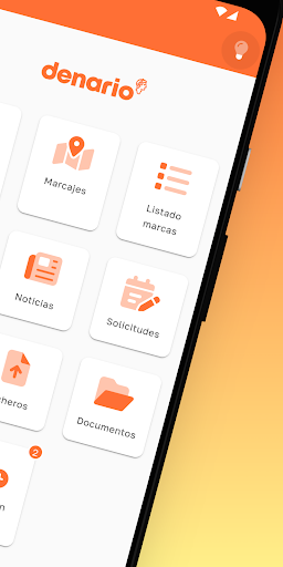 Denario App Screen 2