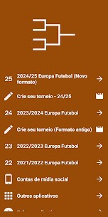 Calculadora de Futebol Europa 1