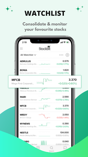 Stockbit Malaysia Screen 2