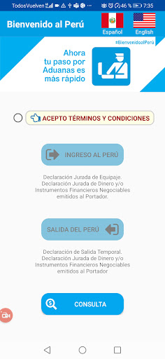 BIENVENIDO AL PERÚ Screen 2