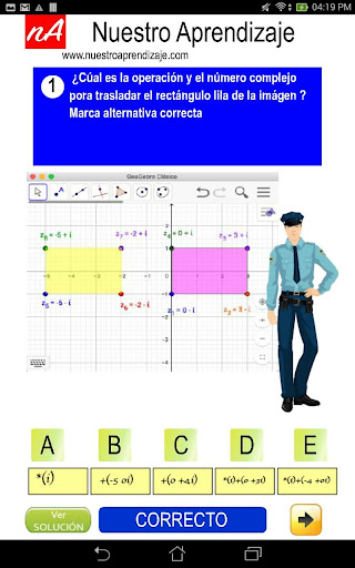 Transformar rectángulos, opera Screen 3