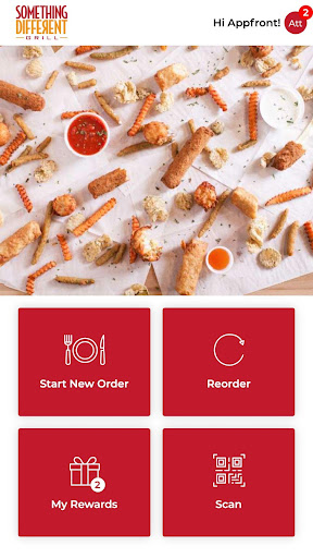 Android application Something Different Grill screenshort