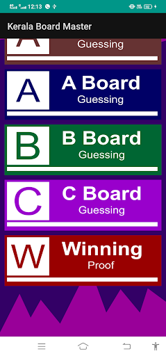 Kerala Board Master Screen 3