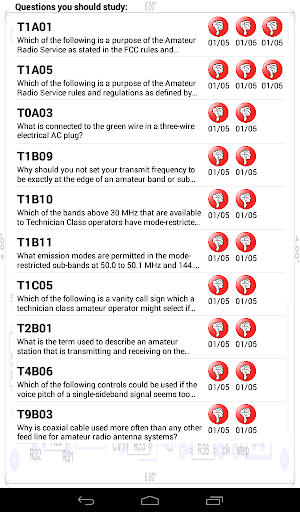 HamRadioExam - Technician Screen 3
