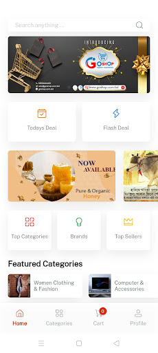 Android application Go Shop - Happy Shopping screenshort