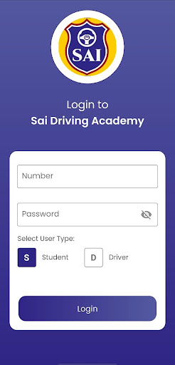Sai Attendance System Screen 2