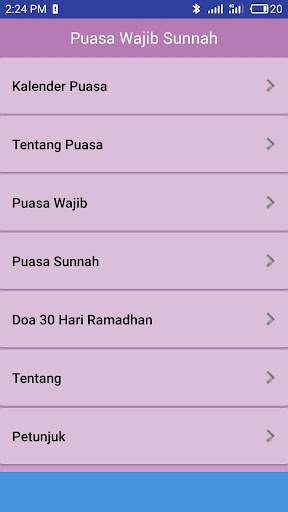 Kalender Puasa Wajib Sunnah Screen 2