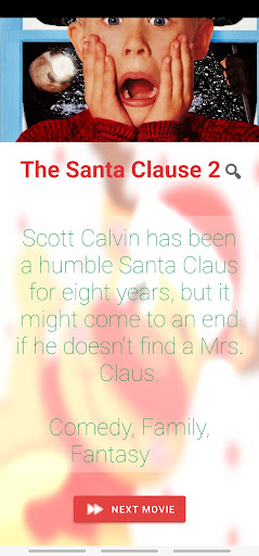The Christmas Movie App Screen 3