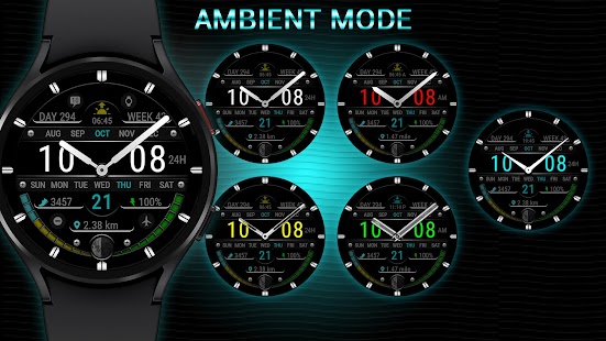 Capture d'écran du cadran de la montre hybride Futorum H17