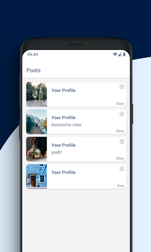 Android application Fanpage Karma screenshort